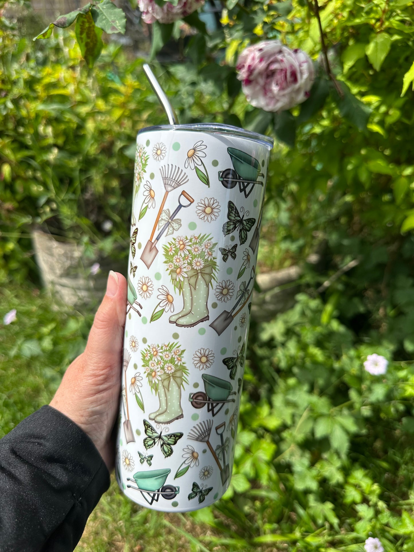 Gardeners tumbler for hot and cold drinks