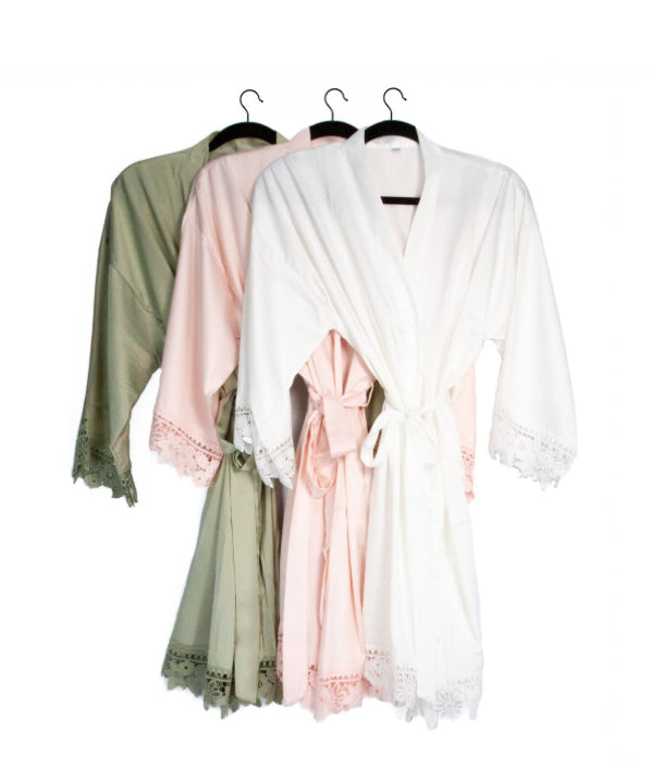 Robes, ideal for weddings, hen dos, girlie holidays etc