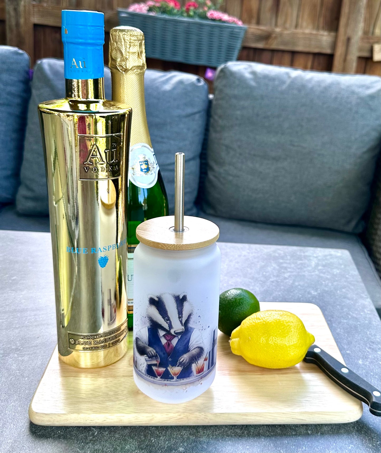 Badger cocktail tumbler, designed by The House of Rookery