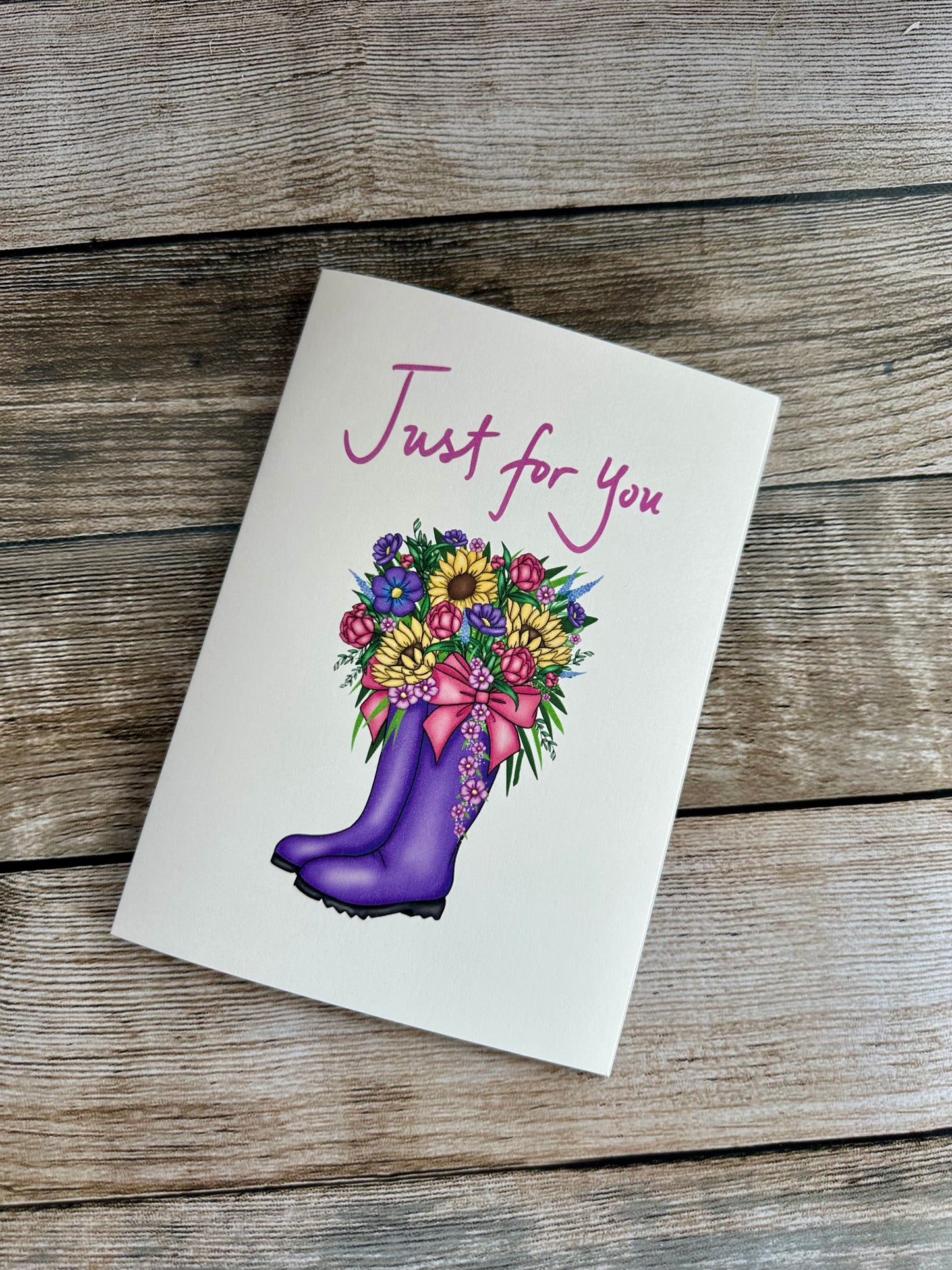 Beautiful Birthday or Just for you card