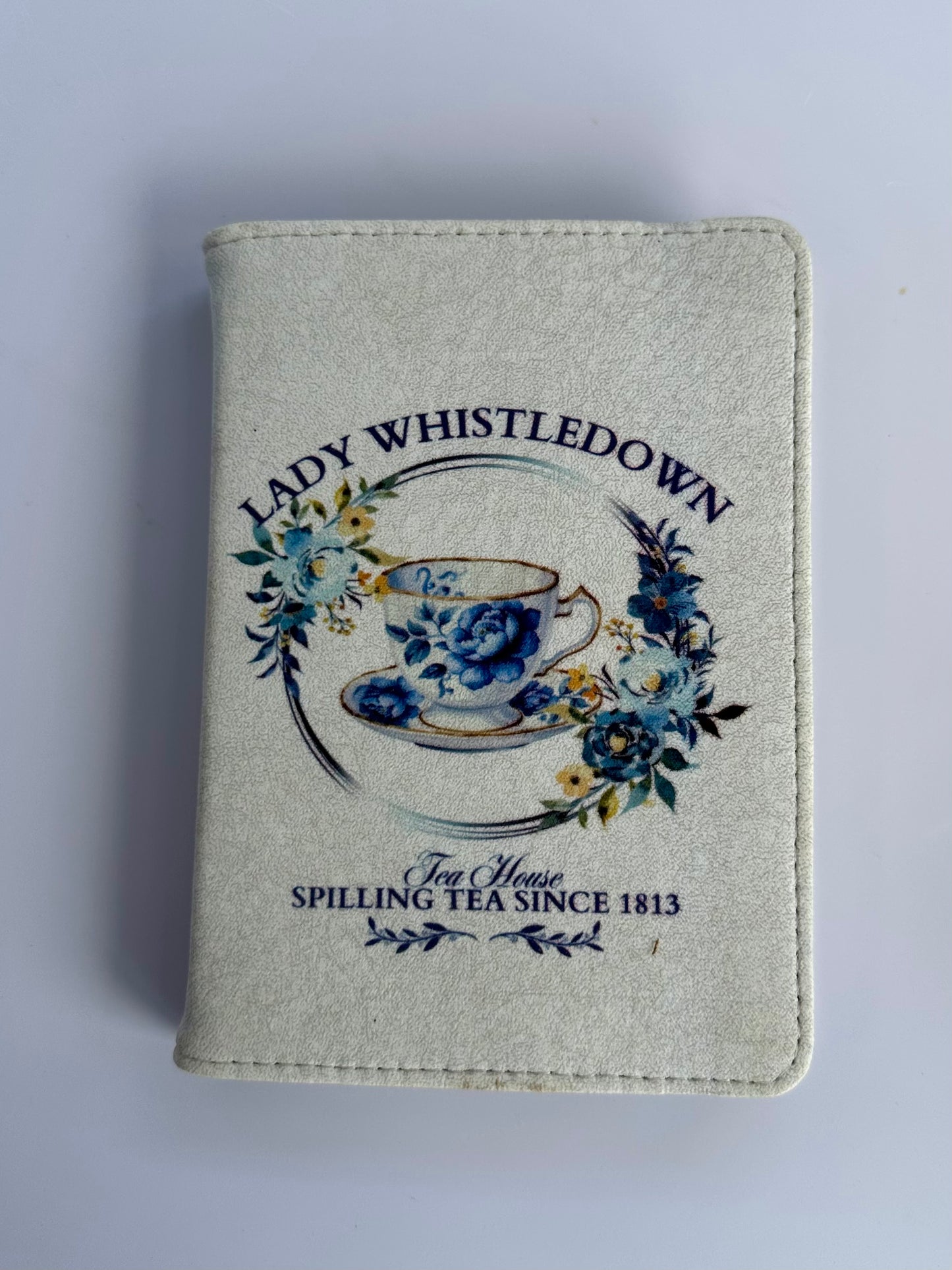 Bridgerton notebooks and mug