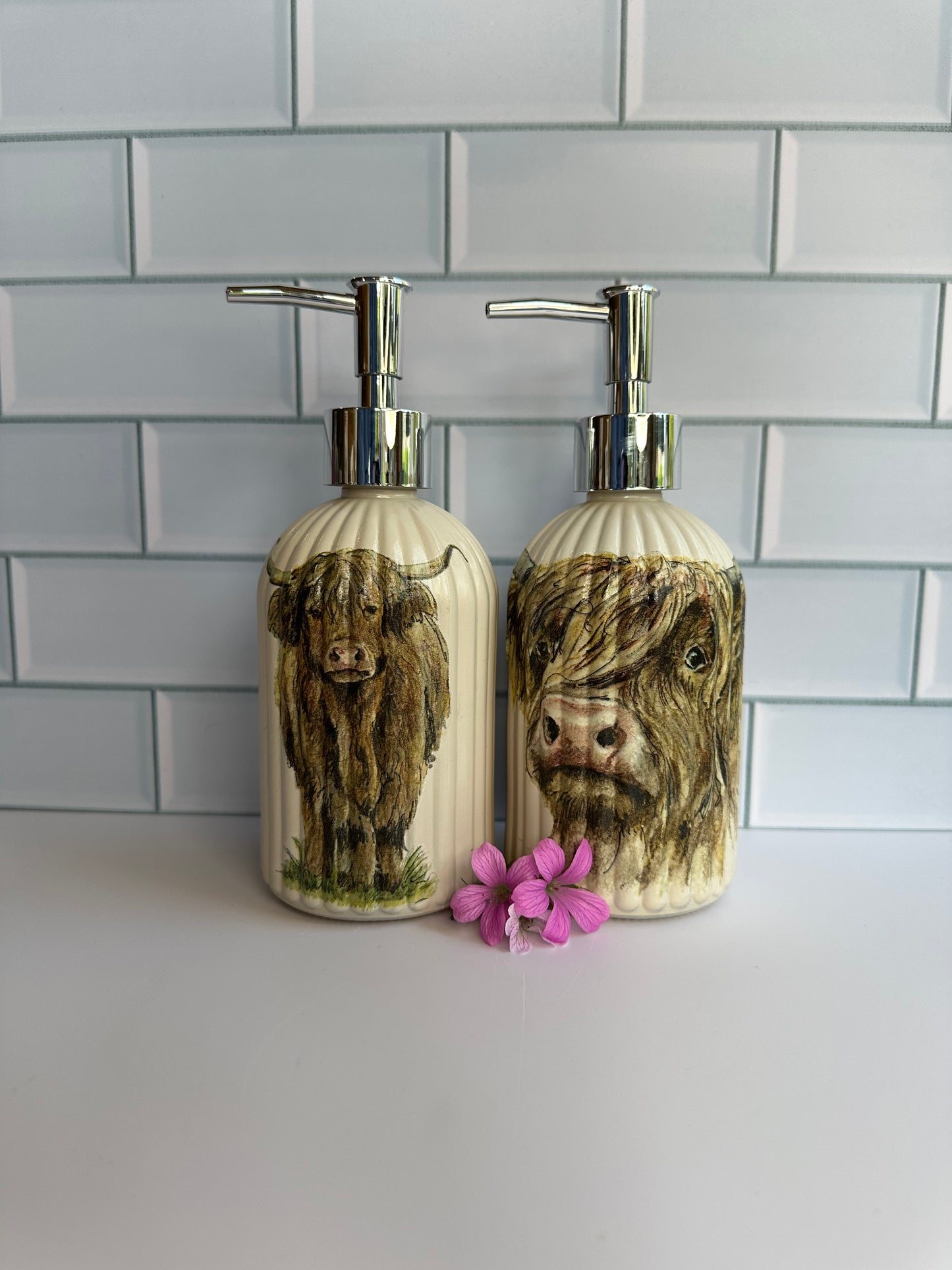 Highland cow dispensers
