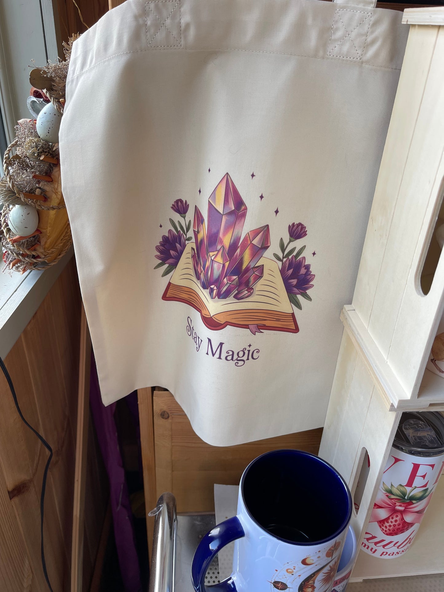 Crystal tote bag