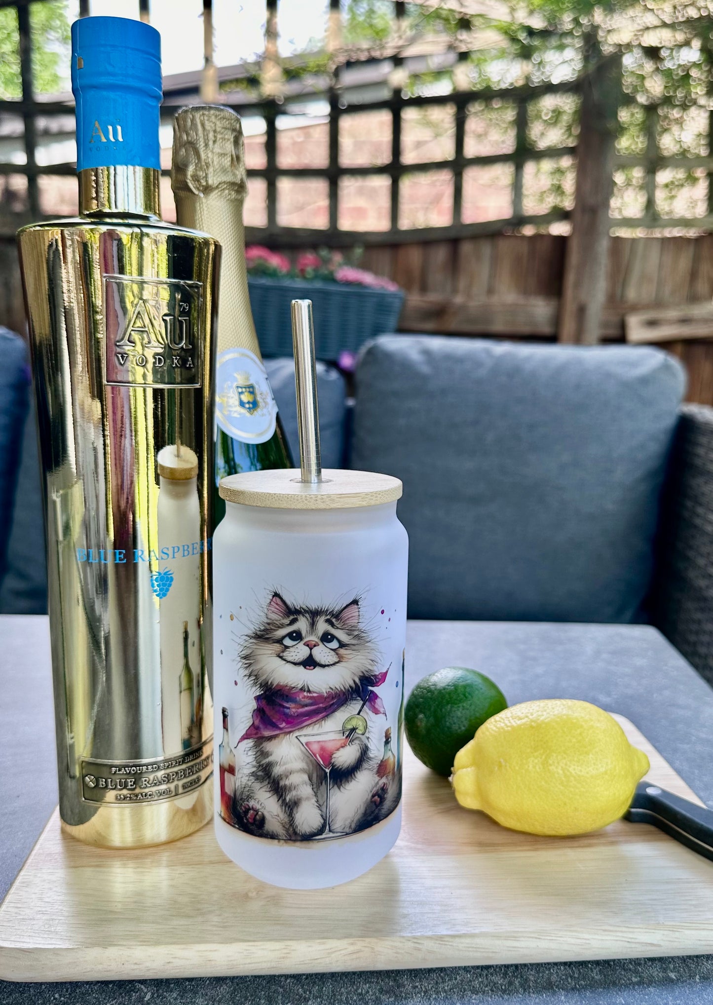 Cat cocktail tumbler , designed by The House of Rookery