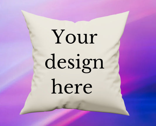 Customise your own cushion cover