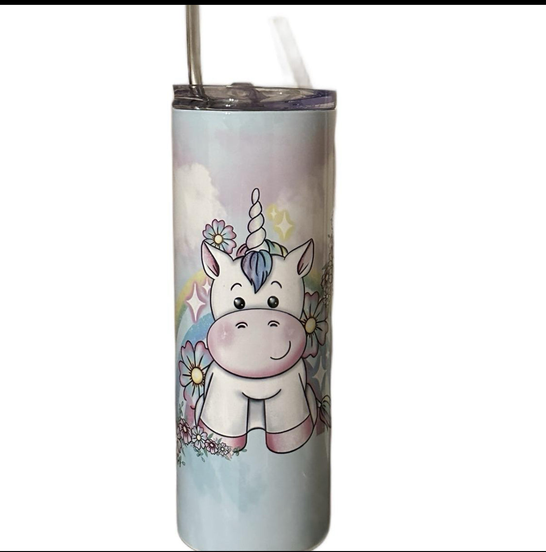 Unicorn tumbler for hot and cold drinks