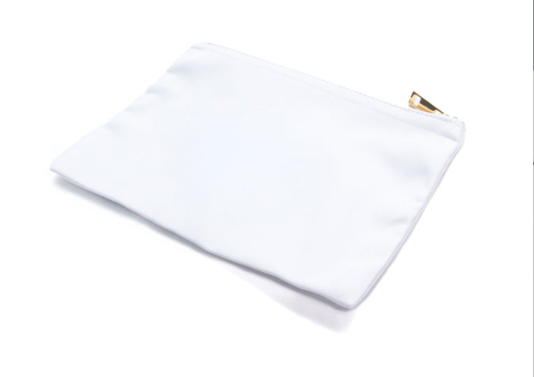 Personalised make up bag with wristlet.