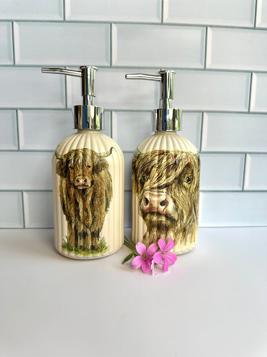 Highland cow dispensers