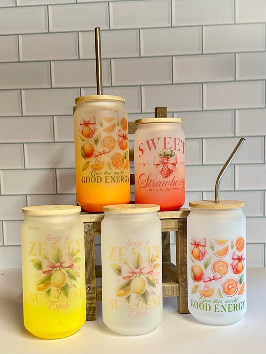 Glass beakers, add matching tote bag to your basket to receive free at check out
