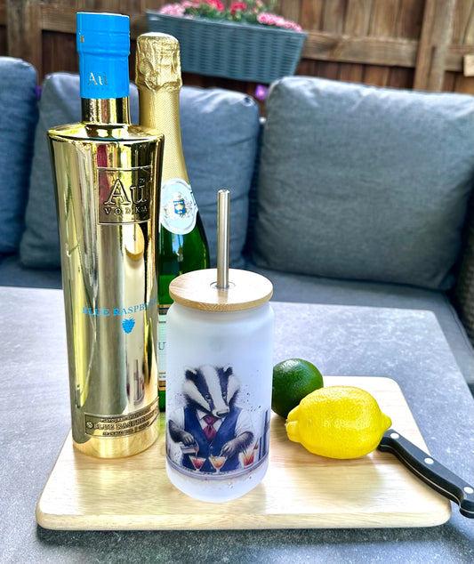 Badger cocktail tumbler, designed by The House of Rookery
