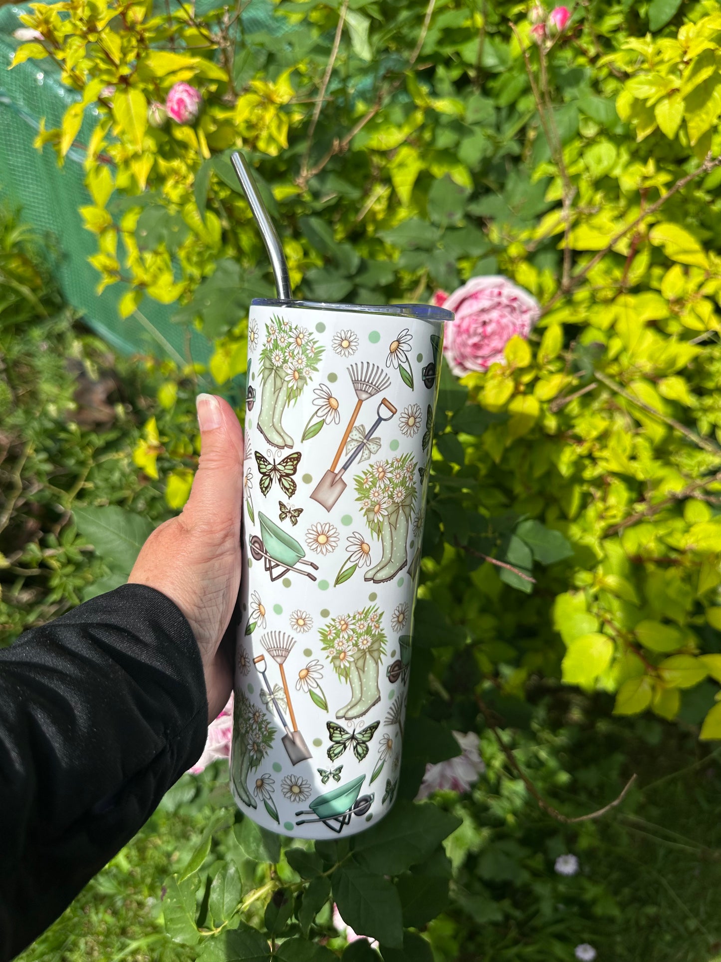 Gardeners tumbler for hot and cold drinks