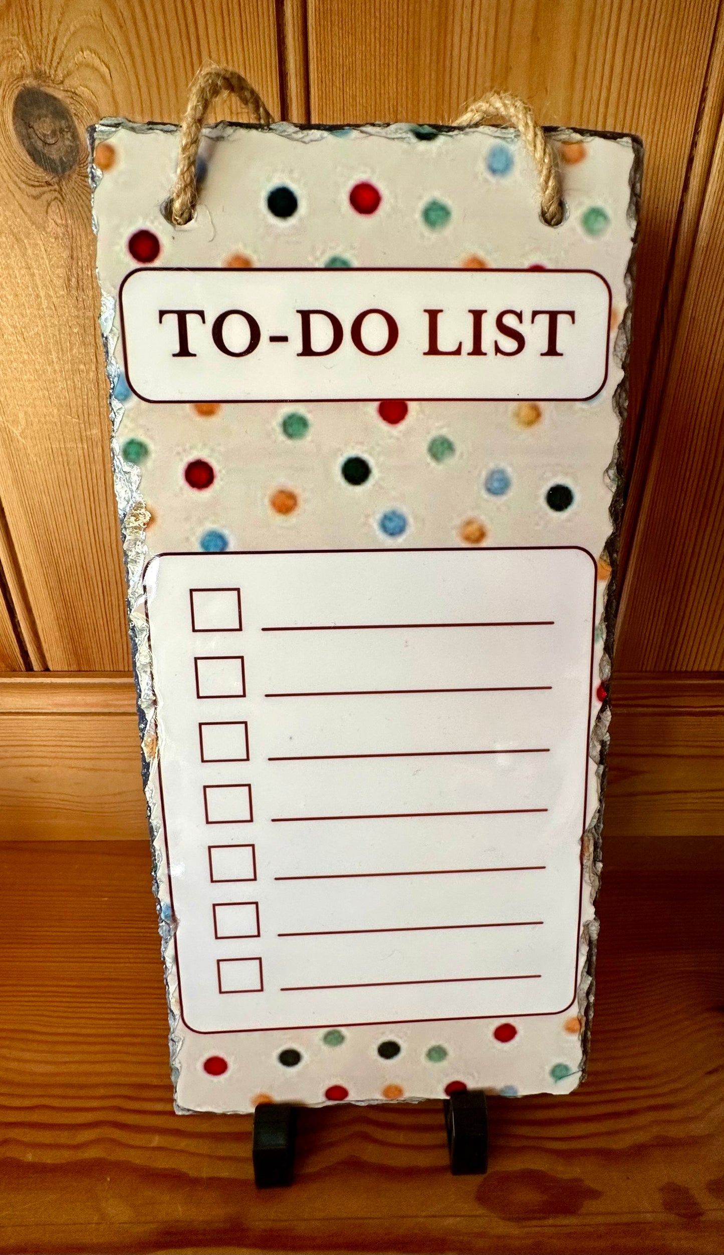 Emma Bridgewater inspired “to do list” and pen