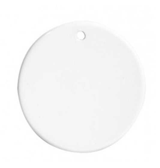 Personalised Ceramic/glass disc, hanging decoration, add your own photo or design