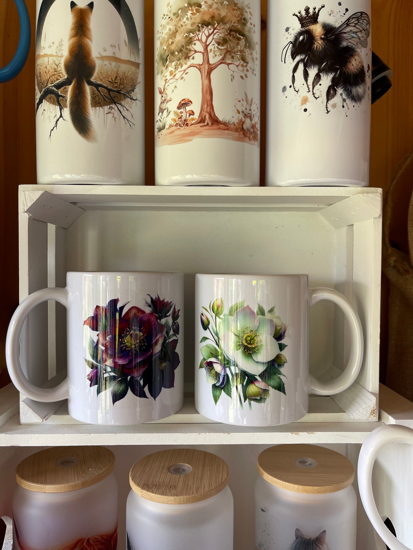 Sale- Hellebore mugs