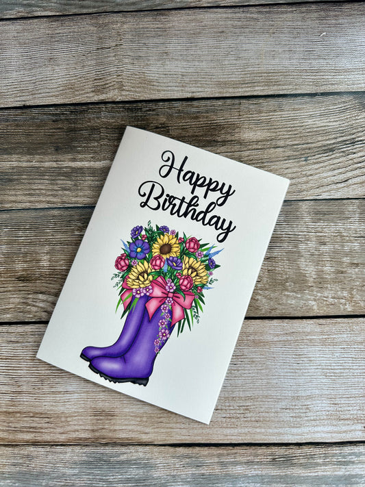 Beautiful Birthday or Just for you card