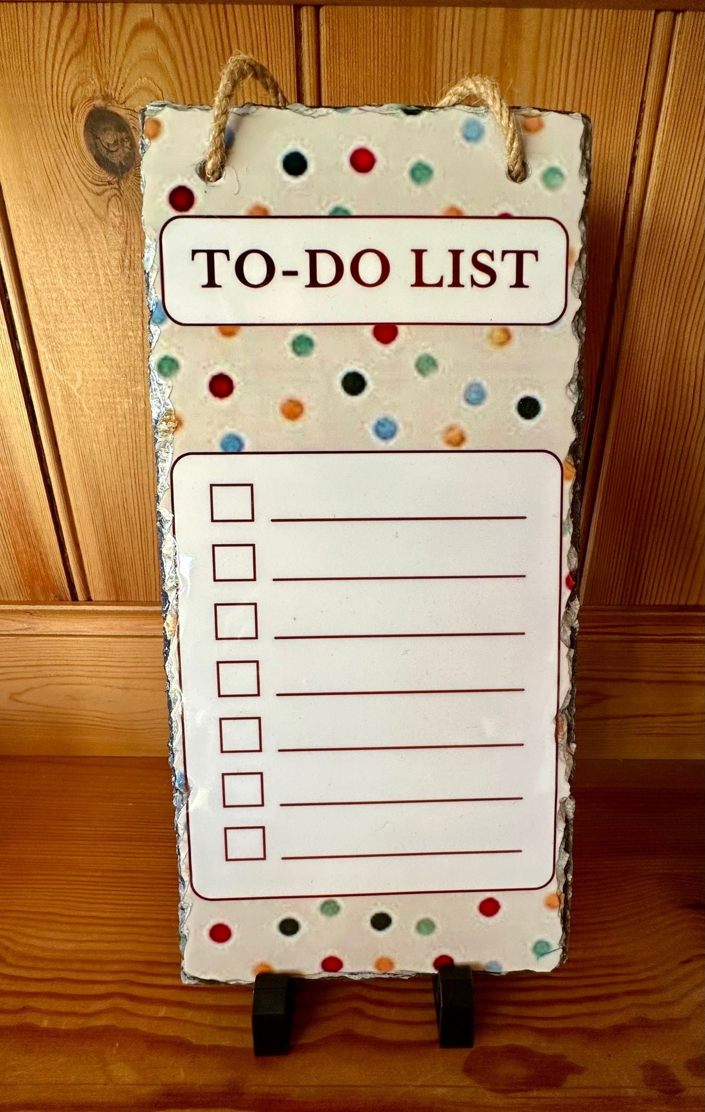 Emma Bridgewater inspired “to do list” and pen