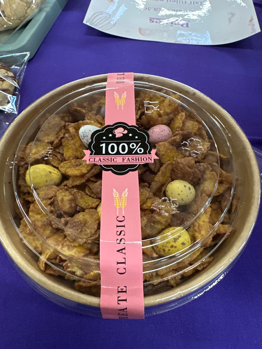 Cornflake crunch cake