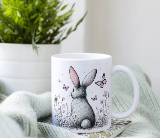 The cutest bunny mug