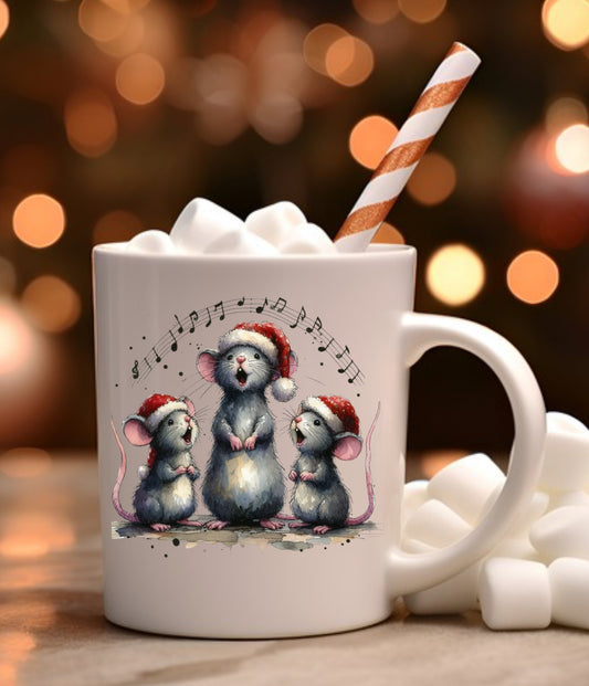 Singing mice mug by The House of Rookery