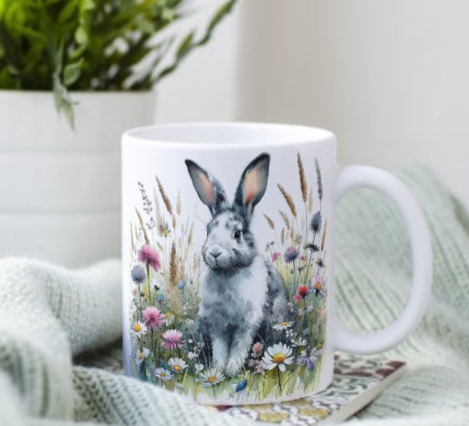 Delightful Bunny mug