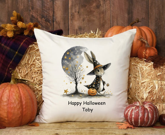 Personalised Halloween cushion cover by The House of Rookery