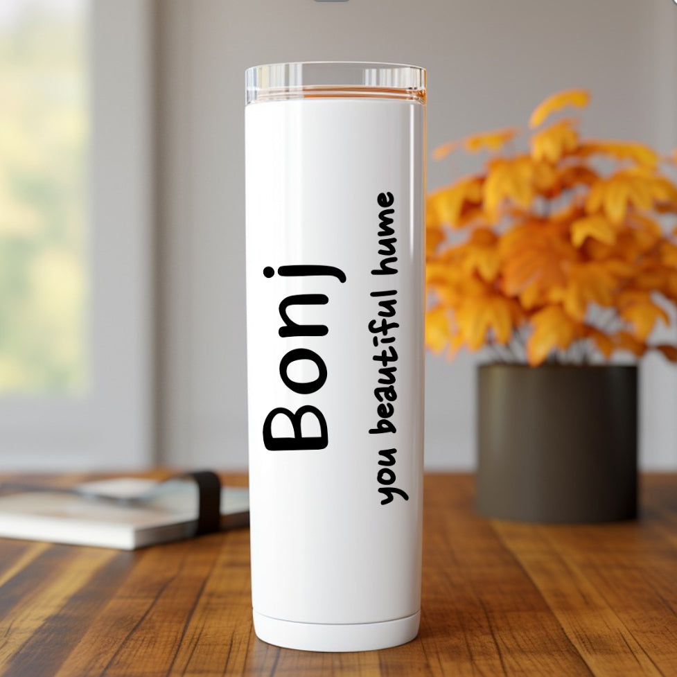 Hugo Hamlet inspired tumbler, Bonj