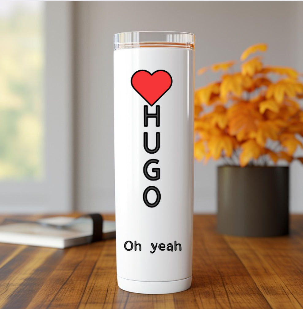 Hugo Hamlet inspired tumbler, Bonj