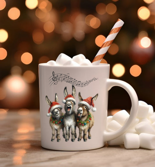 Singing donkey mug by The House of Rookery