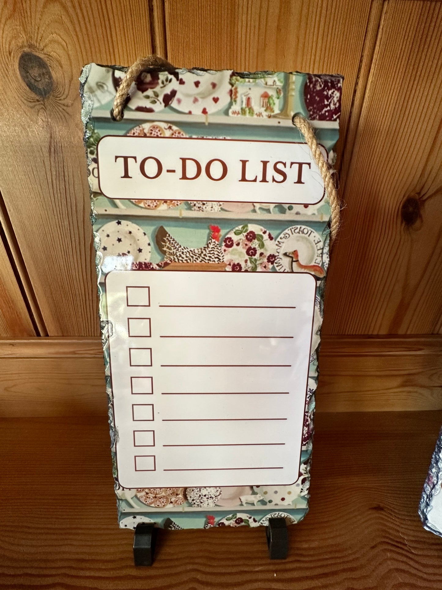 Emma Bridgewater inspired “to do list” and pen