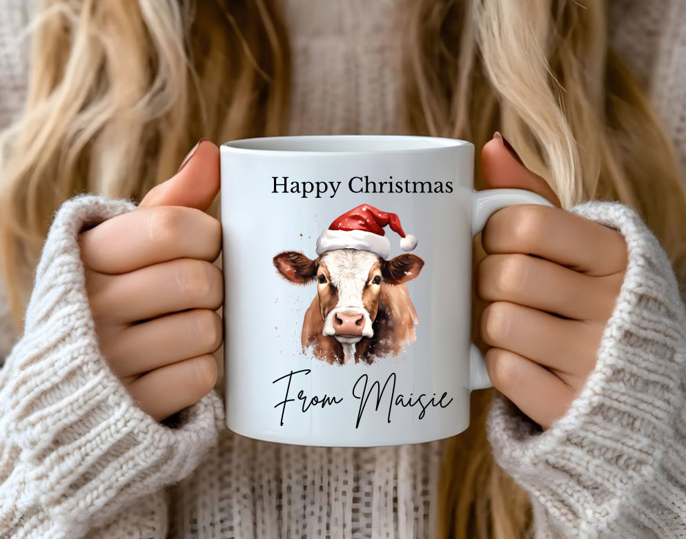 Cow mug