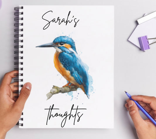 A5 spiral note book with lined paper