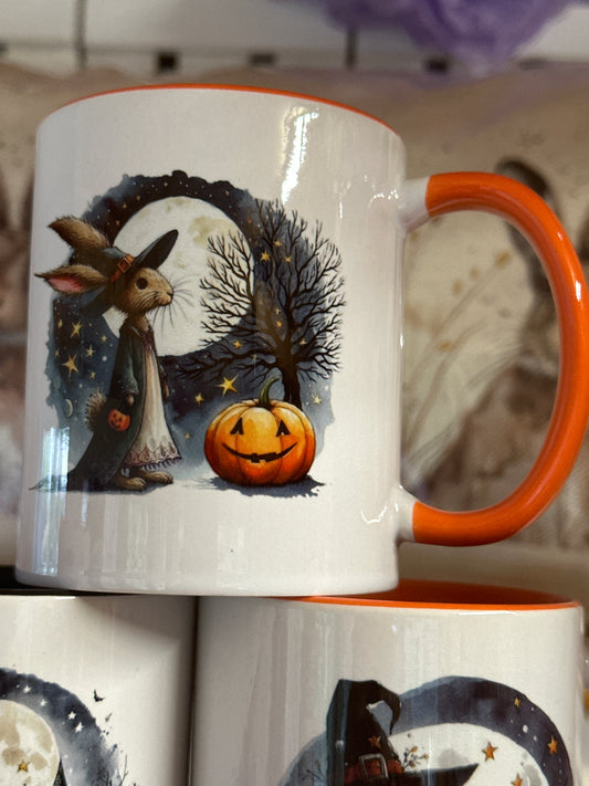 Hare Halloween mug