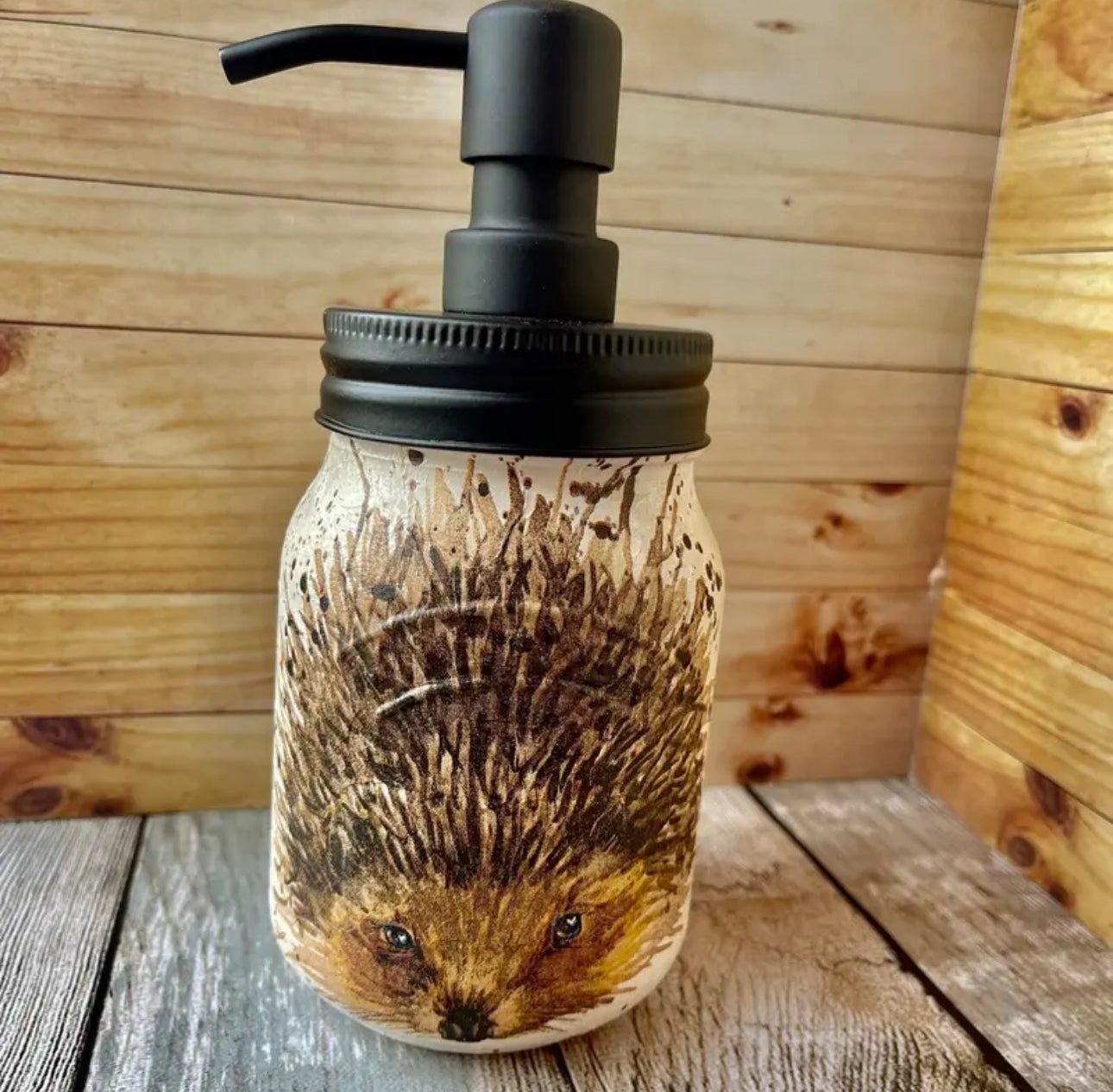 Hedgehog Inspired Soap Dispenser