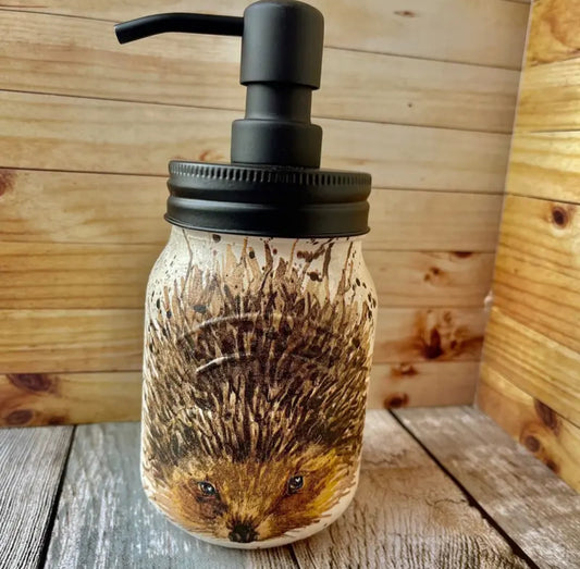 Hedgehog Inspired Soap Dispenser