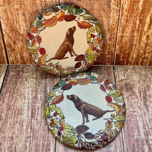 Emma Bridgewater Inspired Dog Coasters